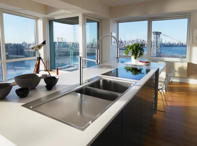 Franke Pescara Semi Pro 360 Keukenkraan flexibele uitloop chroom 115.0393.976