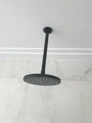 Waterevolution Flow hoofddouche 250mm met plafondaansluiting volledig RVS