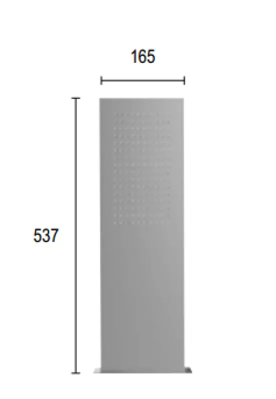 SB Square 316 Regendouche met muuraansluiting hoofddouche PVD koper 1208955333