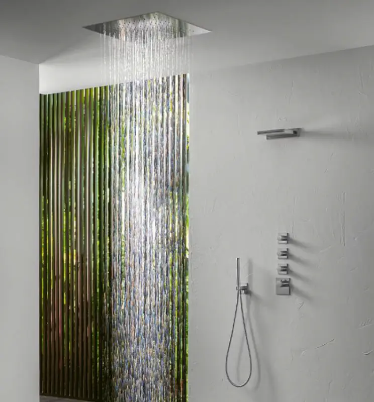 SB 316 Waterval uitloop opbouw PVD gun metal 1208955338