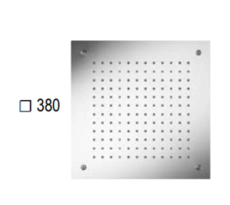 SB Square Chromotherapy Regendouche inbouw  Mat Wit 1208955464