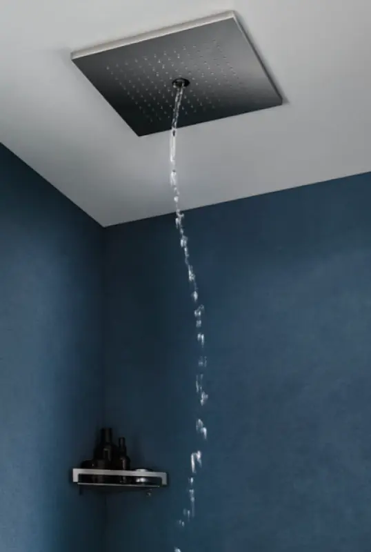 SB Regendouche met twist straal 38cm vierkant Mat Zwart 1208955628