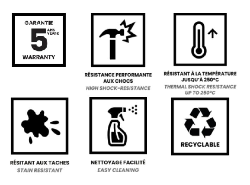 Zwarte spoelbak 50x40cm onderbouw opbouw en vlakbouw met rvs plug 1208956395