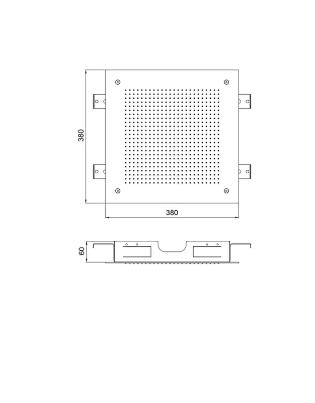 SB Square 316 Inbouw Regendouche Velvet Temptation mat zwart 1208956774