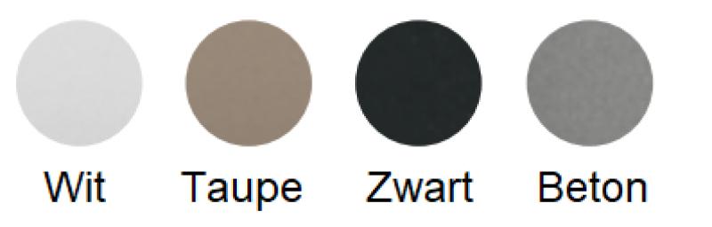 Franke Kubus KNG 110.52 mat zwarte spoelbak 52x42 graniet onderbouw 125.0627.319