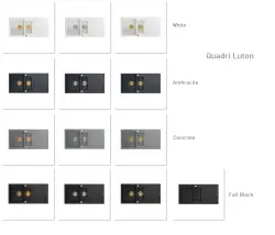 Quadri Luton witte granieten grote opbouw spoelbak met afdruipvlak omkeerbaar 86x50cm met rvs plug 1208957325