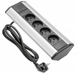 Indux Corner hoek keuken stopcontact met 4 penaarde stopcontacten 1208957443