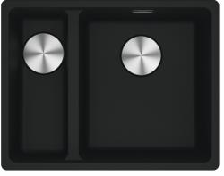 Franke Maris MRG 260-34-15 Fragranite Matt black spoelbak Bak Rechts vlakinbouw