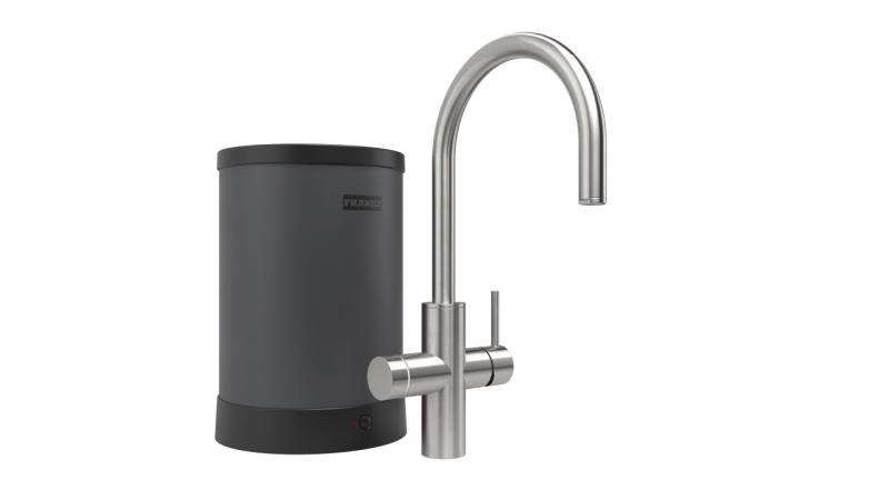 Franke Maris water hub 4L boiler 3-1 met Touch electronische kokend water kraan RVS met waterhub bypass 1208957944