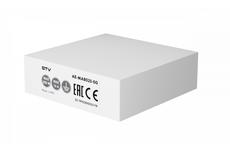 Aluminium cover with clump connector and cable for ceiling luminaires, 80x25mm, black 1208958651