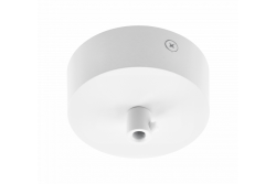 Aluminium grille with clamping fitting and ceiling luminaire cable, 80x28mm, white 1208958654