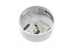 Aluminium grille with clamping fitting and ceiling luminaire cable, 80x28mm, white 1208958654