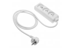 Extension cord french 3 socket, 1,5m 3x1,00mm2 1208958690