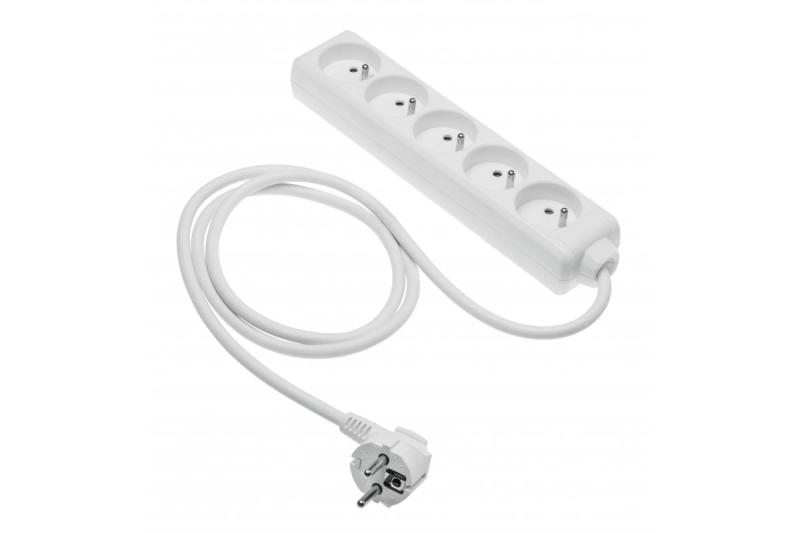 Extension cord french 5 socket, 3m 3x1,00mm2 1208958693