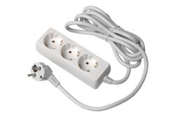 Extension cord schuko 3 sockets, 3m 1208958700