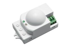 Microwave motion sensor, SRC812, max 1200W, AC220-240V, 50/60Hz, angle 360°, range 1-8m ± 1,5- 3,5m, IP20, working with LED, surface mounted, white housing 1208958713