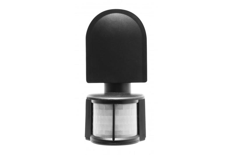 Motion detector CR-2, max 1200W, AC220-240V, 50/60Hz, angle180°, range 8m ± 1,8-2,5m, IP44, not for LED, surface mounted, black housing 1208959125