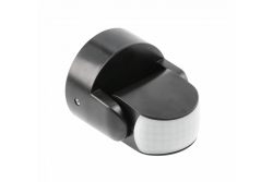 Motion sensor CR-9 mini, max.1200W,AC220-240V,50/60Hz,180°/360°,max.12m,IP65,LED,black 1208959139