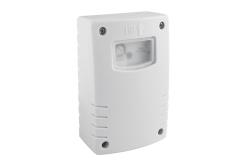 Dusk sensor CZ-2, max 1500W, AC220-240V, 50/60Hz, 6A, IP44, working with LED, surface mounted, white housing 1208959141