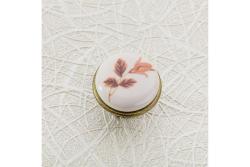 Porcelain knob J4 antique brass B-autumn rose 1208959151