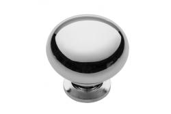 Steel knob BERGAMO chrome 1208959154