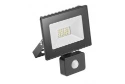 G-TECH Motion detector LED floodlight, 20W, 1400lm, AC220-240V, 50/60Hz, PF>0.9, IP65, 120°, 4000K, black 1208959166