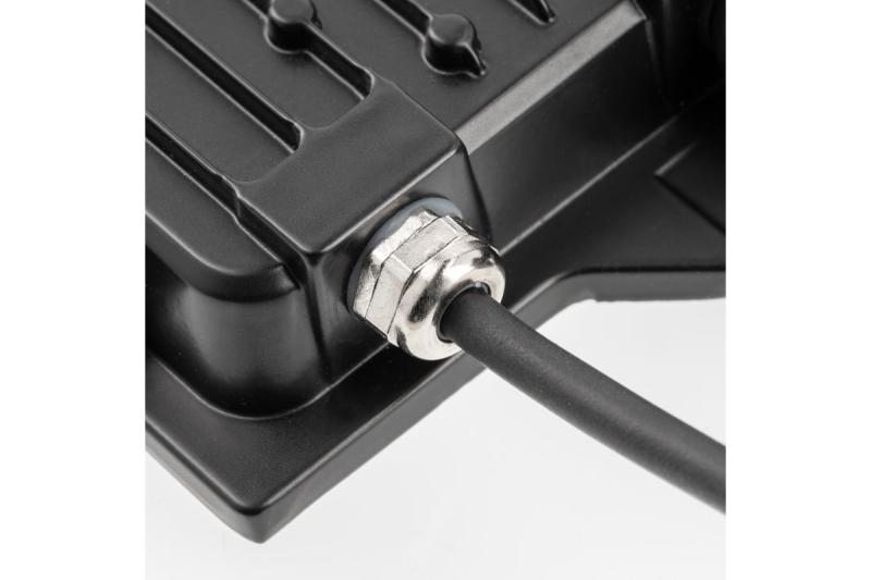 G-TECH LED floodlight with motion sensor,10W,1000lm,AC220-240V,50/60 Hz,PF>0,9,RA>80,IP65,120°,4000K,black 1208959172