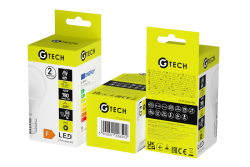 G-TECH LED bulb, A60, SMD2835, E27, 9W, 760 lm, 78 mA, AC220-240V, 50-60Hz, 200°, 3000K 1208959218