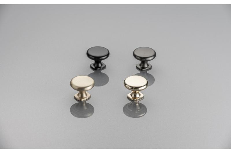 KNOB LORENA brushed gold 1208959287