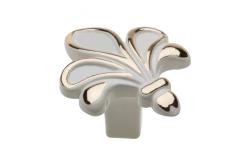 Zamak handle ROYAL3  white/gold 1208959310