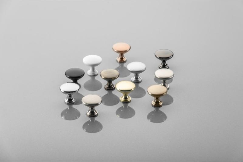 Zamak knob TERNI aluminium 1208959323