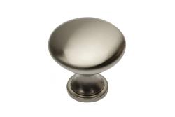 Zamak knob TERNI brushed steel 1208959324