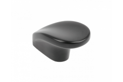 Zamak knob VENICE matt black 1208959338