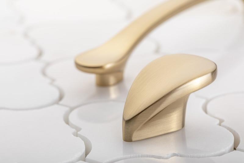 Zamak knob VENICE champagne 1208959339