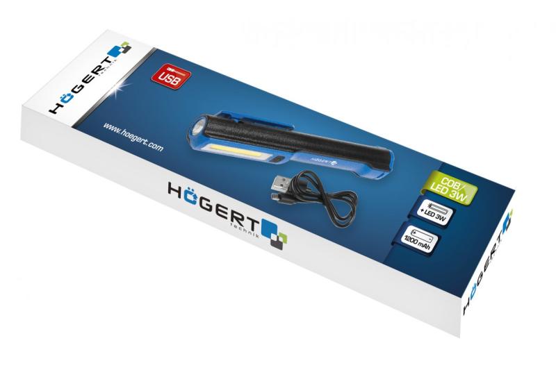 Hoegert Inspectielamp opgeladen via USB 1208959467