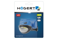 Hoegert Koplamp 3x AAA 1.5V (zonder batterij) 3W 160lm 10m IP20 1208959472