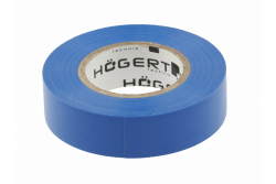 Hoegert Isolatietape 0,13 mm x 19 mm x 20 m blauw 1208959569