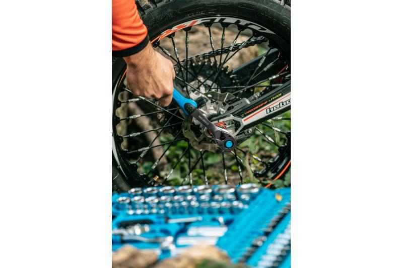 Hoegert Ratelhandvat 1/2" 72T CrV staal met snelsluiting 1208959715