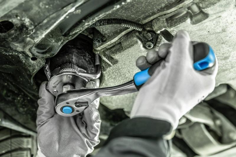 Hoegert Ratelhandvat 1/2" 72T CrV staal met snelsluiting 1208959715