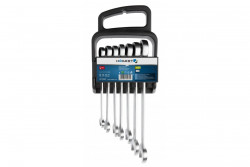 Hoegert Combinatiesleutelset met ratel, 7 stuks, 10-19 mm. 1208959728