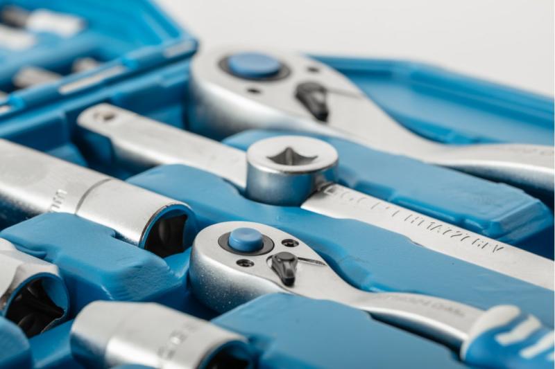 Hoegert Gereedschapsset 95 stuks tweekleurige koffer 1208959733