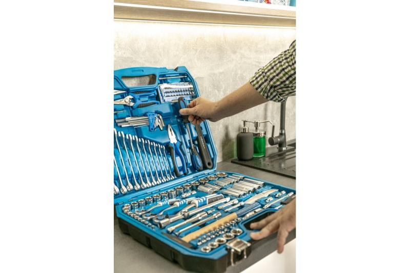 Hoegert Toolkit 131 stuks. 1/2" 3/8" 1/4" 1208959735