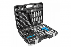 Hoegert Gereedschapsset 215 stuks. 1/2" 3/8" 1/4" 1208959740