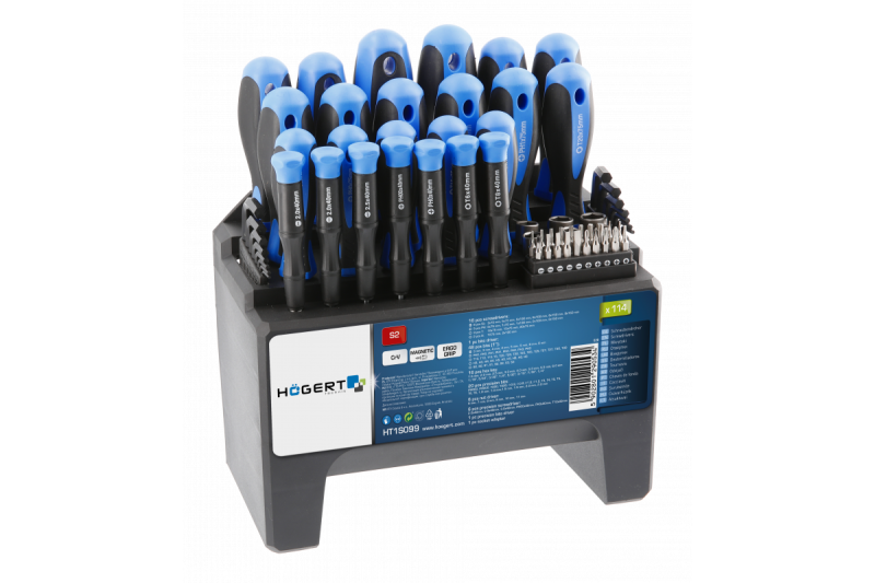 Hoegert Schroevendraaierset 114 stuks 1208959790