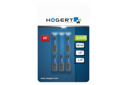 Hoegert Elektrische schroevendraaier bit PH0 25mm 5 stuks 1208959794