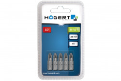 Hoegert Schroevendraaier bit PZ1 25 mm 5 stuks 1208959859