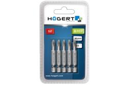 Hoegert Schroevendraaier bit PZ2 50 mm 5-delige blisterverpakking 1208959866