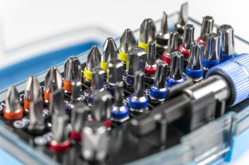 Hoegert 32-delige schroevendraaierbits set van S2 staal 1208959902