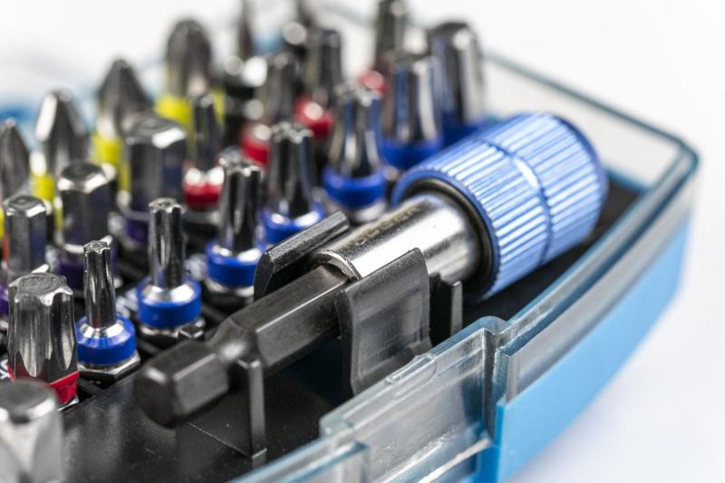 Hoegert 32-delige schroevendraaierbits set van S2 staal 1208959902