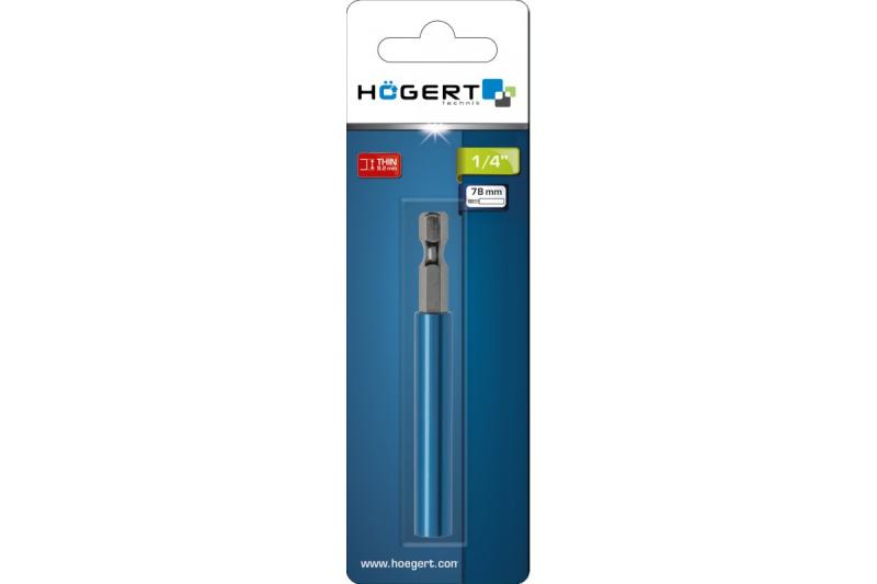 Hoegert Aluminium bit houder 78 mm 1208959911